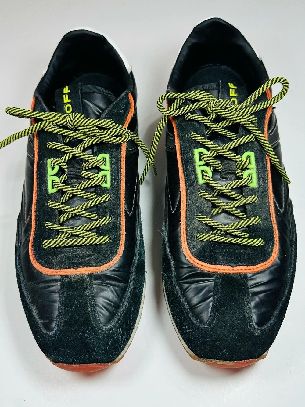 HOFF ART HERMITAGE SNEAKERS WOMENS US 9 EU 40 BLACK ORANGE GREEN MUSEUM SHOES